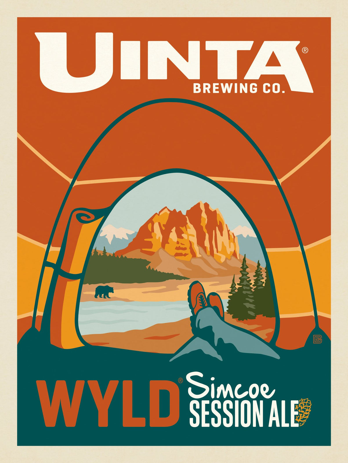 Wyld Simcoe Session Ale (Vertical) - Puzzle - Artwork