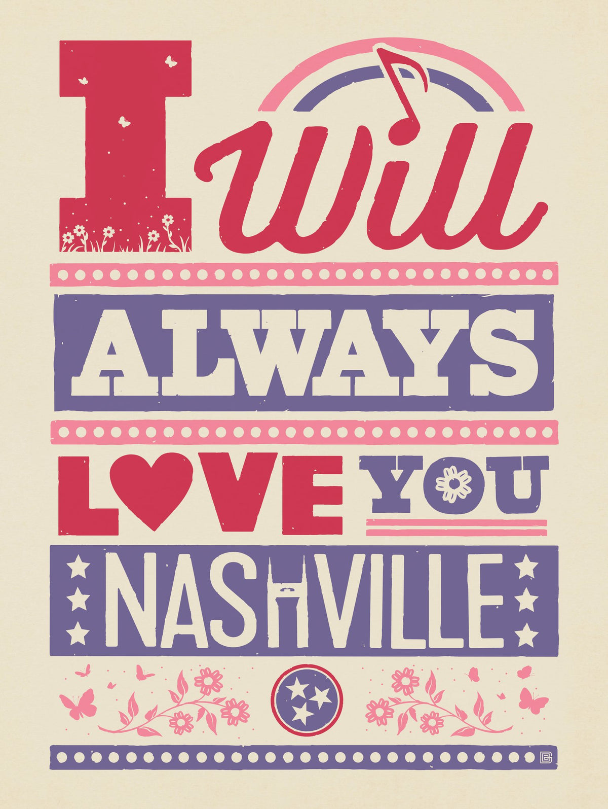 Lyric Print: I Will Always Love You - Puzzle - Artwork