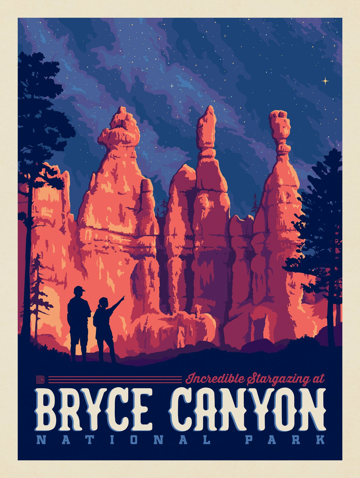 Bryce Canyon National Park: Star Gazing - Puzzle - Artwork