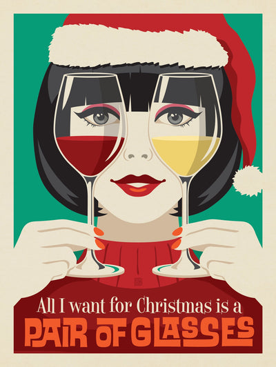All I Want For Christmas Is A Pair Of Glasses - Puzzle