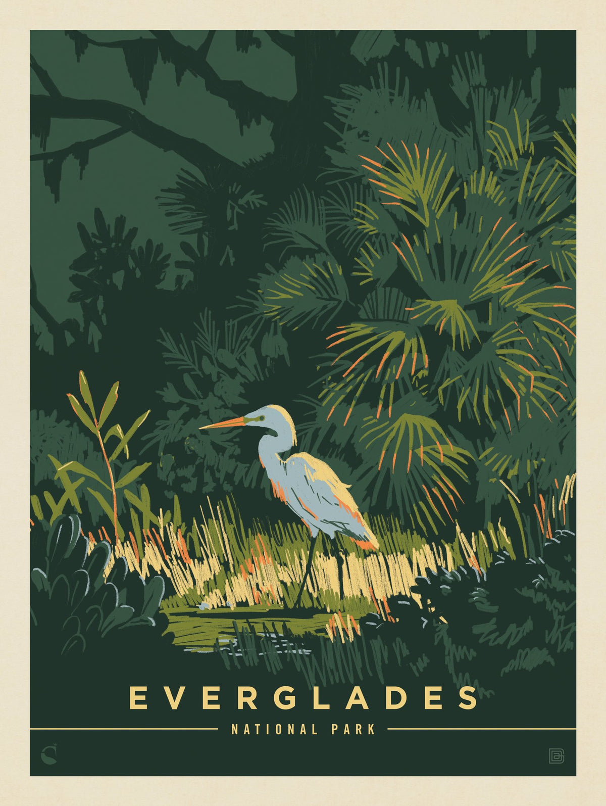 Everglades National Park: Paradise - Puzzle - Artwork