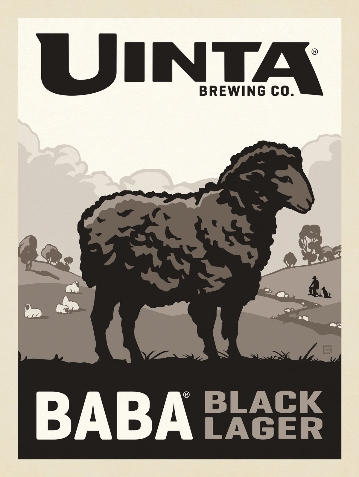 Baba Black Lager (Vertical) - Puzzle - Artwork