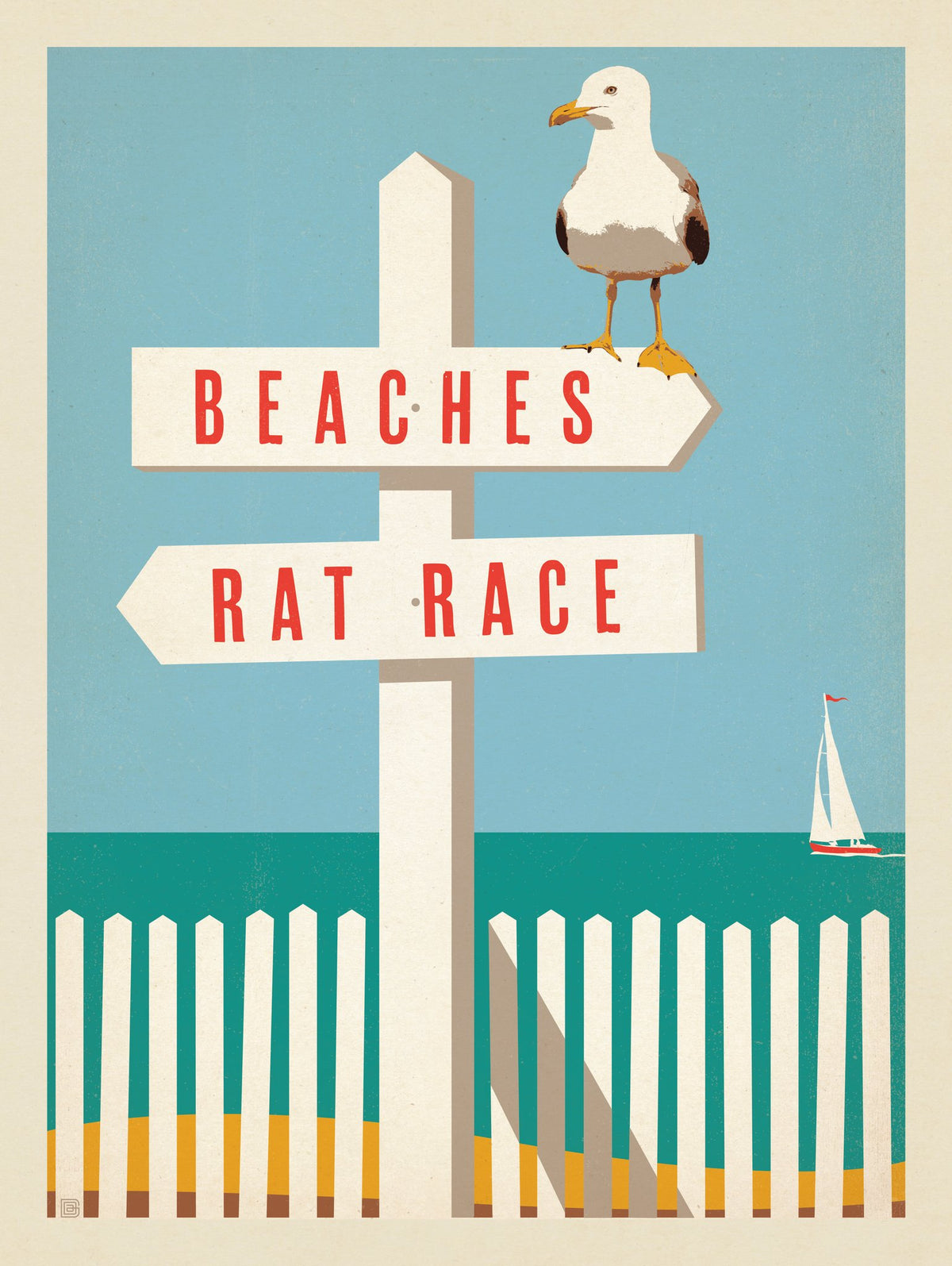 Beaches/Rat Race - Puzzle - Artwork