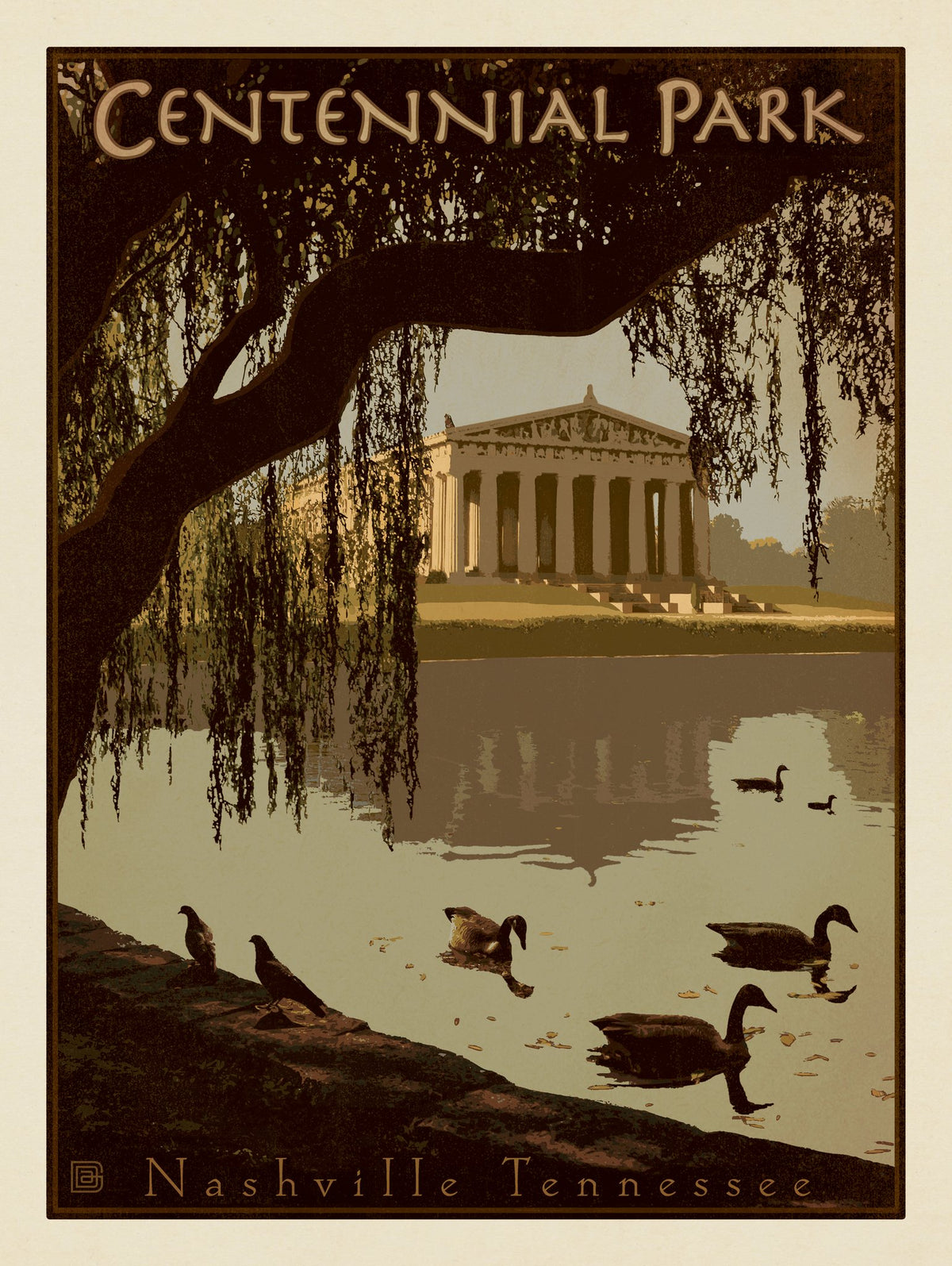 Centennial Park - Puzzle - Artwork