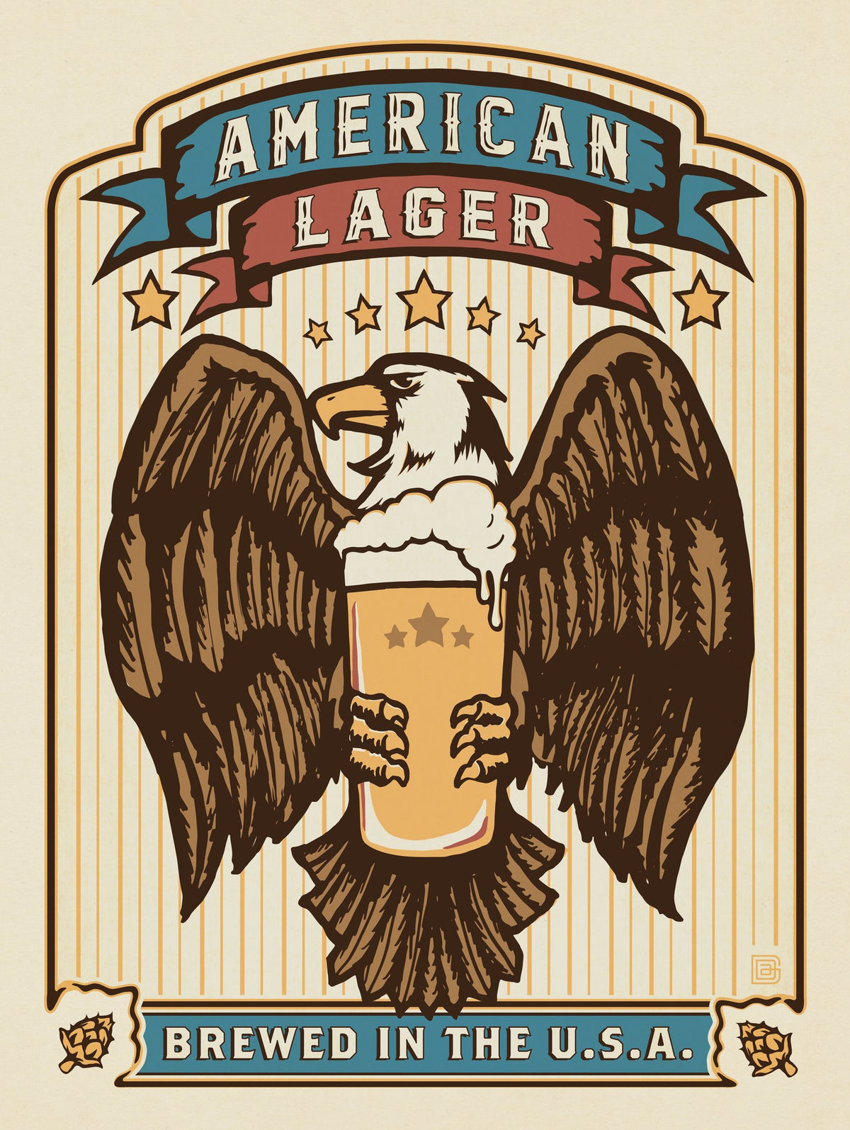 American Lager - Puzzle - Artwork
