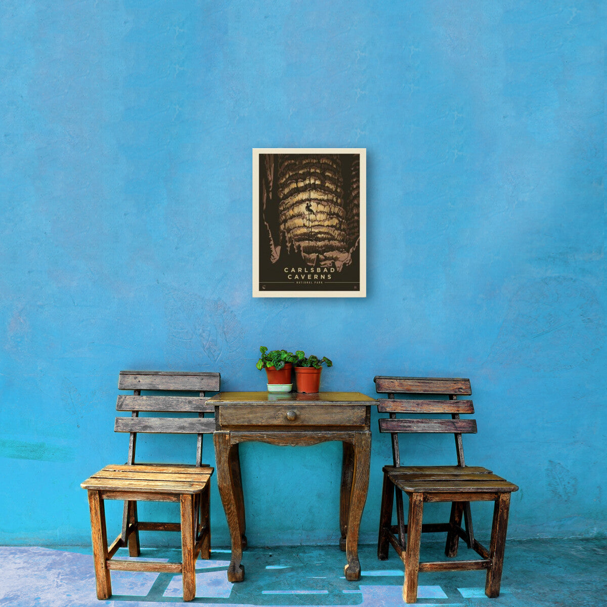 carlsbad-caverns-national-park-into-the-depths - Canvas / 12x16 / Env