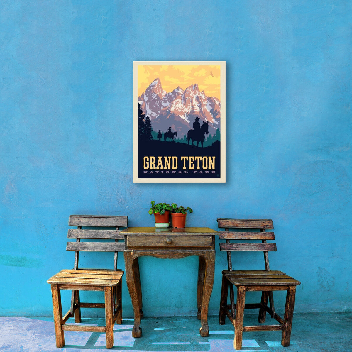 grand-teton-national-park-ridin-high - Canvas / 18x24 / Env