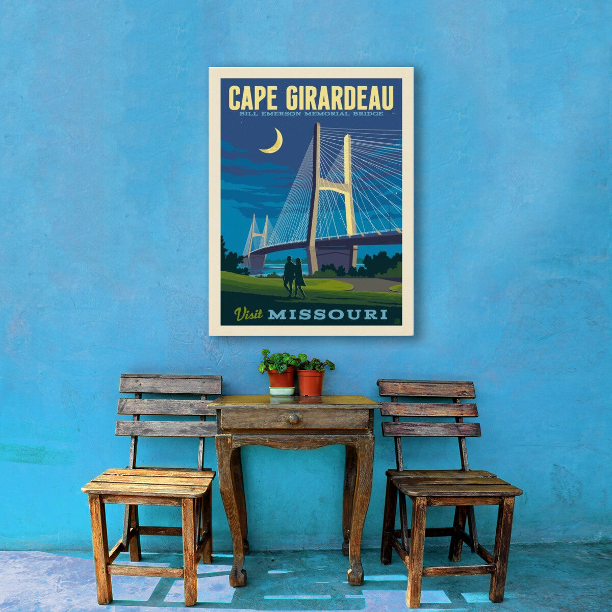 mo-visit-missouri-cape-girardeau - Canvas / 24x32 / Env