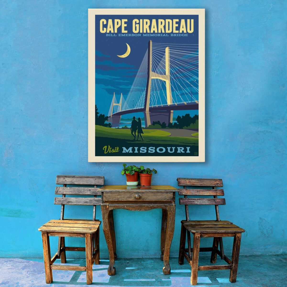 mo-visit-missouri-cape-girardeau - Canvas / 30x40 / Env