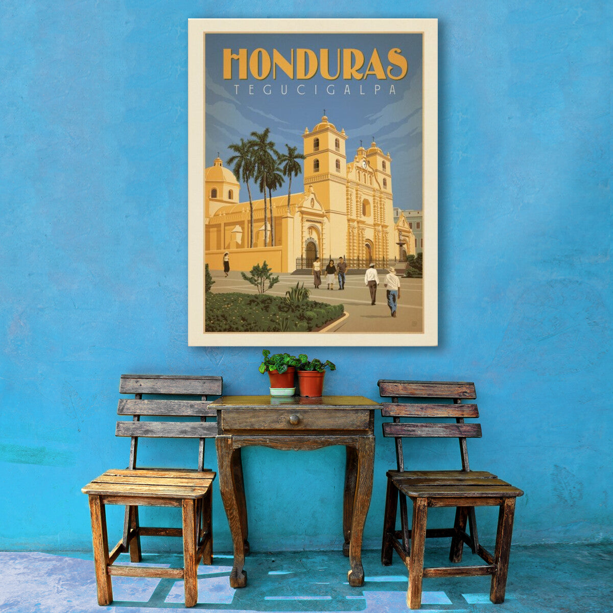 honduras-tegucigalpa - Canvas / 30x40 / Env
