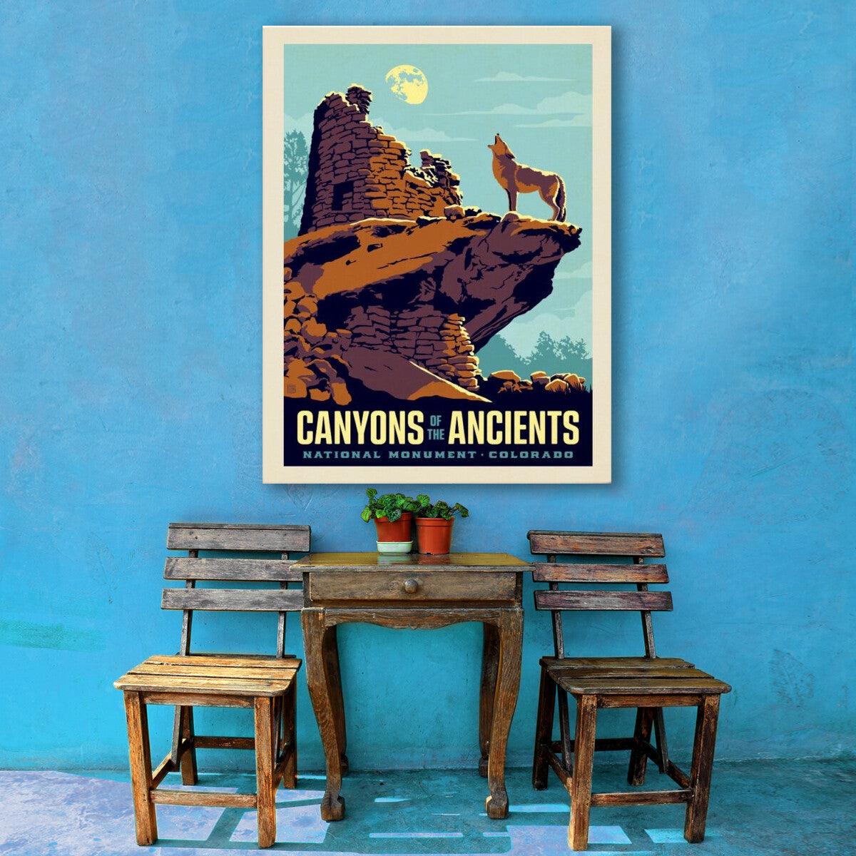 canyons-of-the-ancients-national-monument-co - Canvas / 30x40 / Env