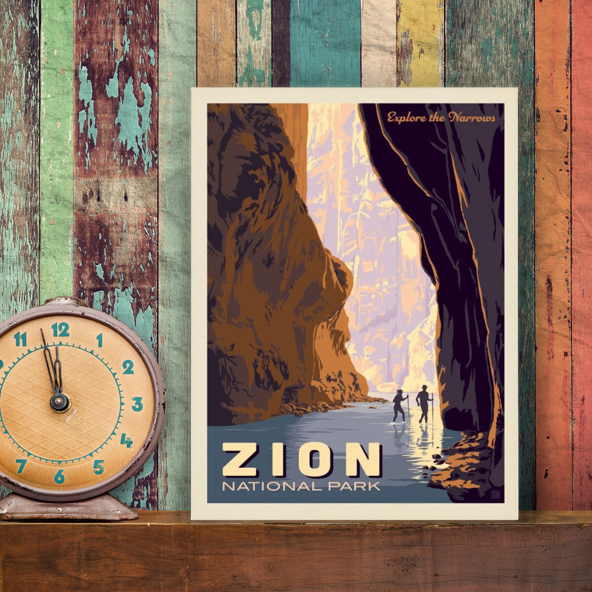 zion-national-park-explore-the-narrows - Canvas / 9x12 / Env