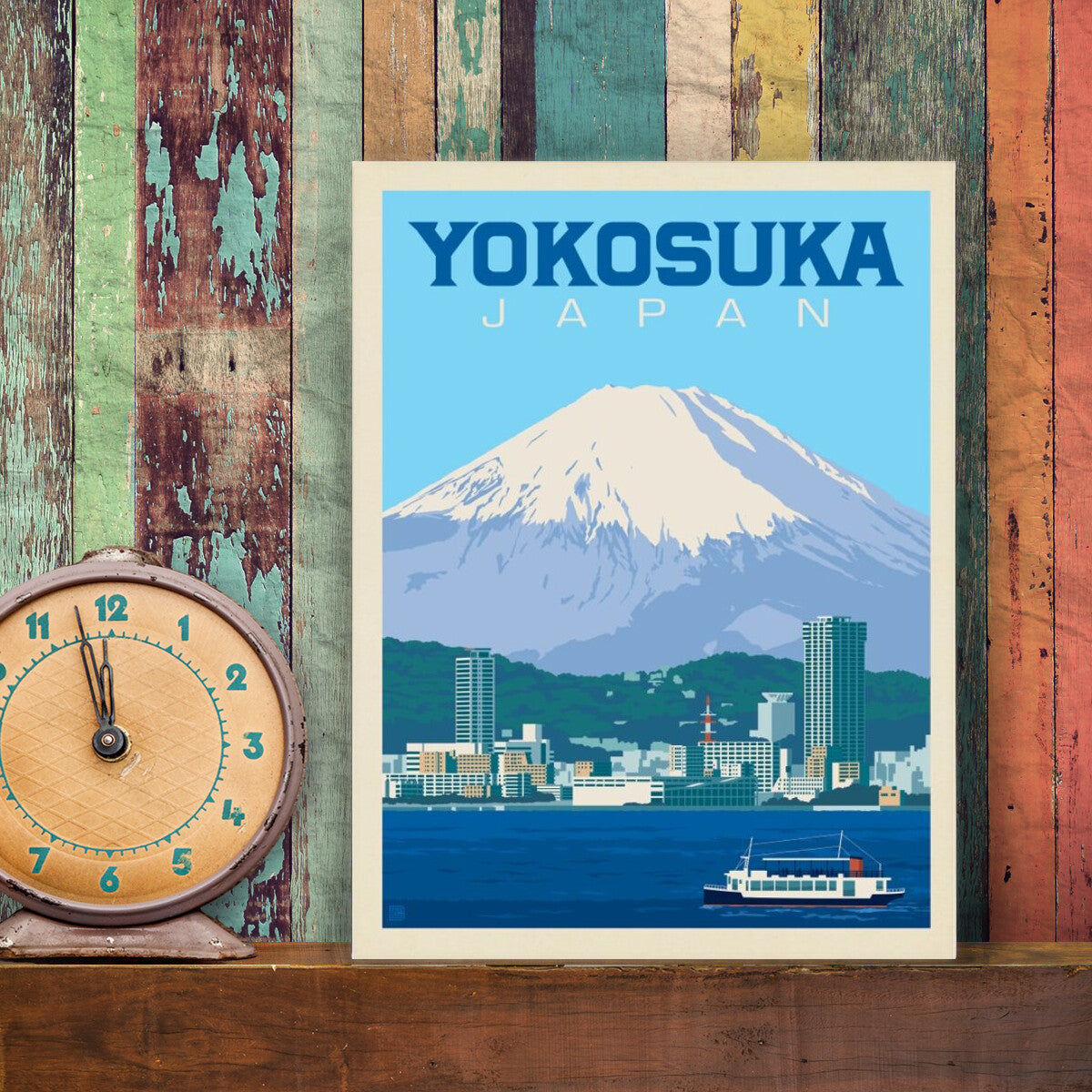 japan-yokosuka - Canvas / 9x12 / Env