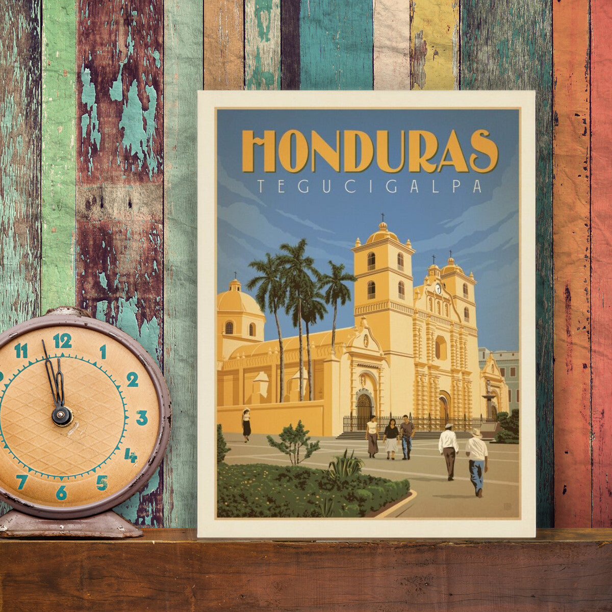 honduras-tegucigalpa - Canvas / 9x12 / Env