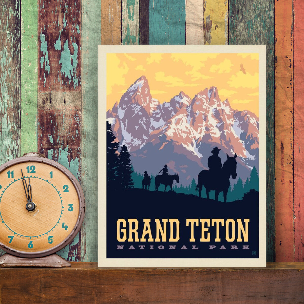 grand-teton-national-park-ridin-high - Canvas / 9x12 / Env