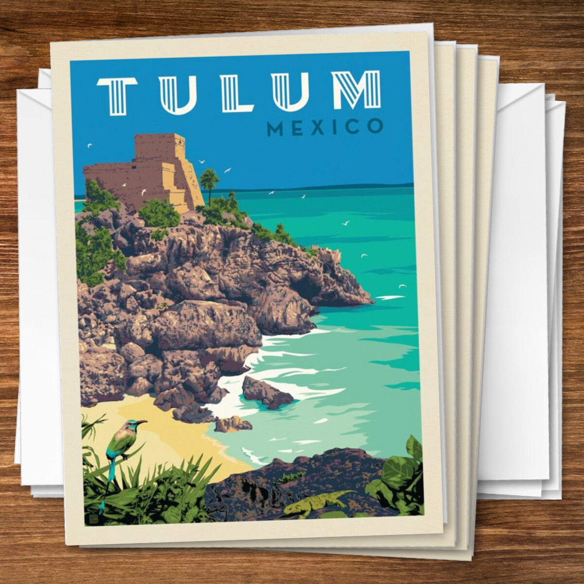 mexico-tulum - Notecards