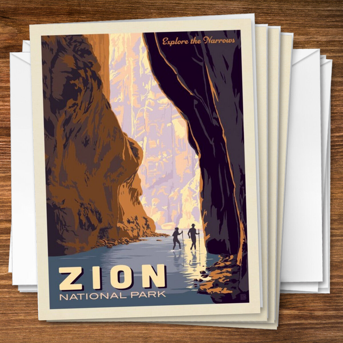 zion-national-park-explore-the-narrows - Notecards