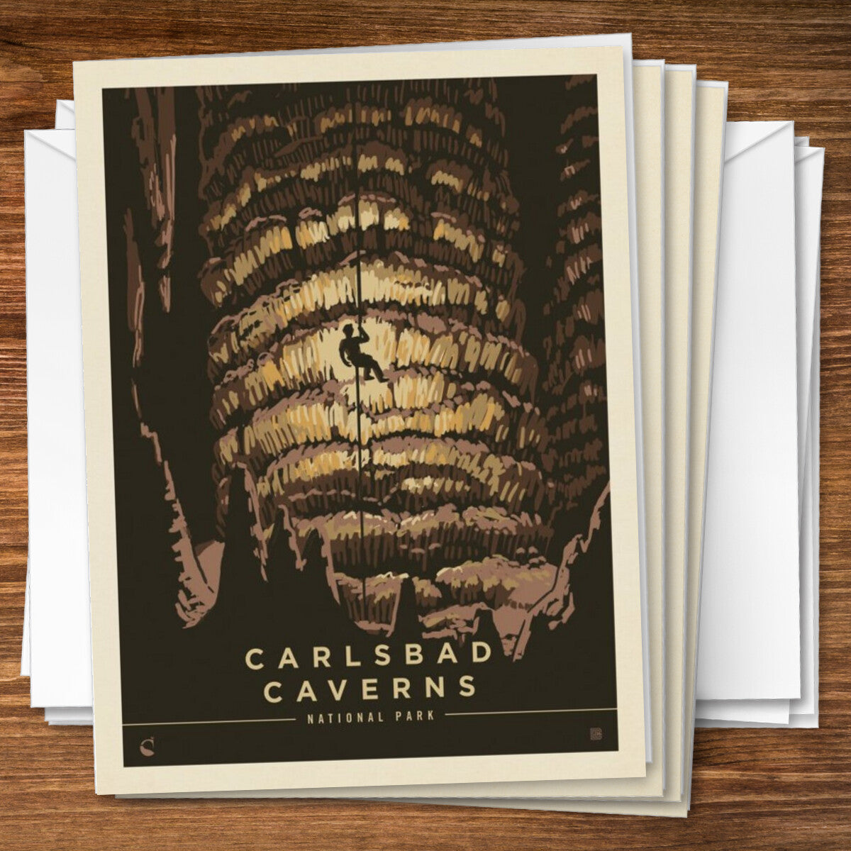 carlsbad-caverns-national-park-into-the-depths - Notecards
