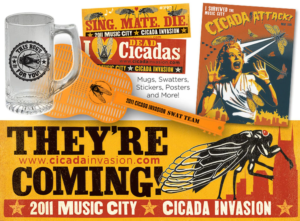 Cicada Invasion, Souvenirs