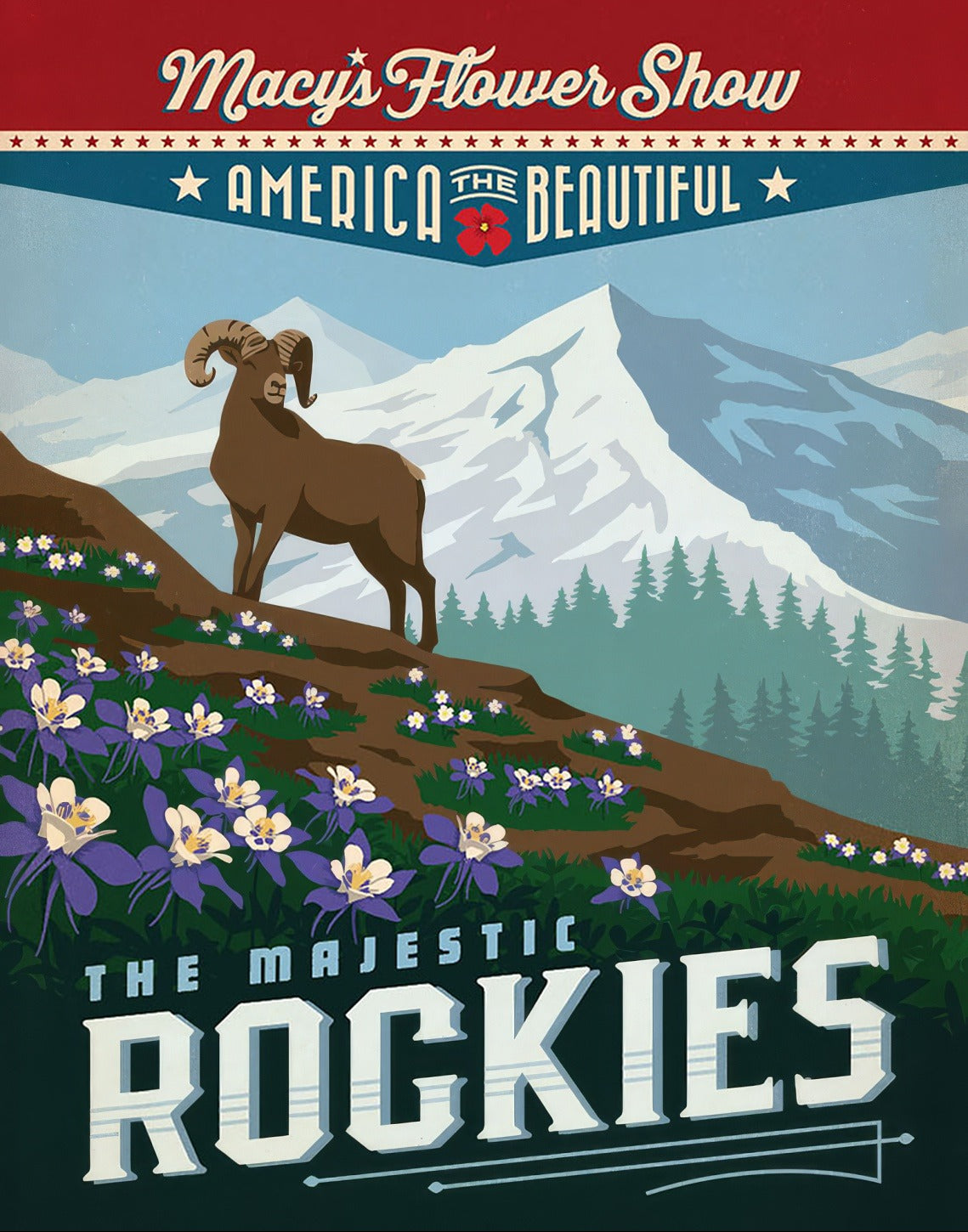 Macy’s Flower Show, Regional Posters