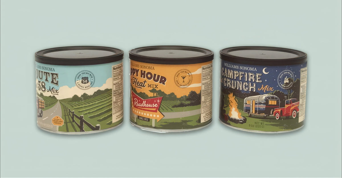 Williams Sonoma Packaging, Finished Label Designs