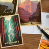 POSTCARDS: National Parks 63-piece Set