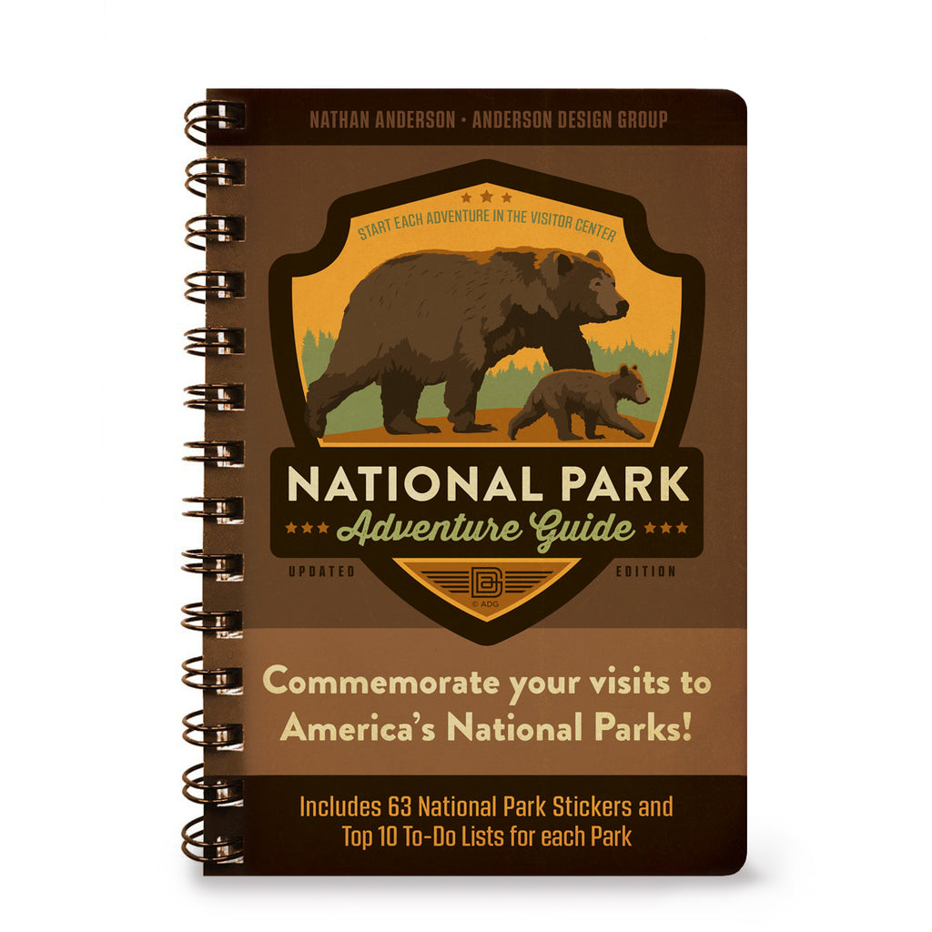 Deluxe Leather Cover with NP Adventure Guide Book Inside