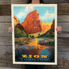 National Parks: Zion Virgin River Valley (Best Seller)