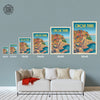 ADG Italy cinque terre poster
