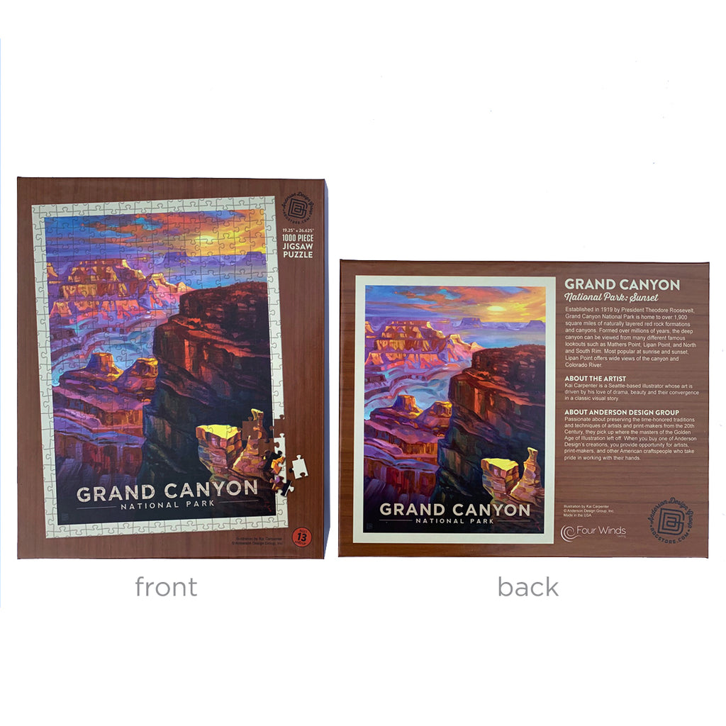 1000 pieces National Park Grand Canyon puzzle
