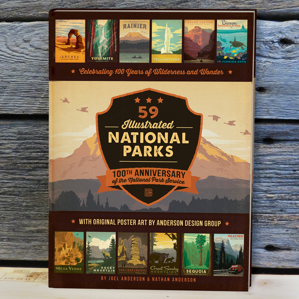 59 National Parks: 100th Anniversary Hard Cover Coffee Table Book (Best-Seller)