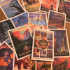 POSTCARDS: Kai Carpenter Illustrated National Parks 30-piece Set