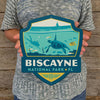 Metal Emblem Sign: NP Biscayne National Park