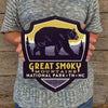 Metal Emblem Sign: NP Great Smoky Mountains National Park