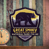 Metal Emblem Sign: NP Great Smoky Mountains National Park