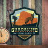 Metal Emblem Sign: NP Guadalupe Mountains National Park