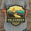 Metal Emblem Sign: NP Hawai'i Volcanoes National Park