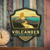 Metal Emblem Sign: NP Hawai'i Volcanoes National Park