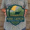 Metal Emblem Sign: NP Kings Canyon National Park