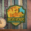 Metal Emblem Sign: NP Mesa Verde National Park