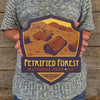 Metal Emblem Sign: NP Petrified Forest National Park