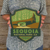 Metal Emblem Sign: NP Sequoia National Park
