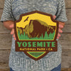 Metal Emblem Sign: NP Yosemite National Park