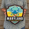 Metal Emblem Sign: SP Maryland