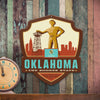 Metal Emblem Sign: SP Oklahoma