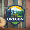 Metal Emblem Sign: SP Oregon