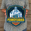 Metal Emblem Sign: SP Pennsylvania