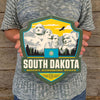 Metal Emblem Sign: SP South Dakota