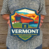 Metal Emblem Sign: SP Vermont