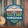 Metal Emblem Sign: SP Virginia